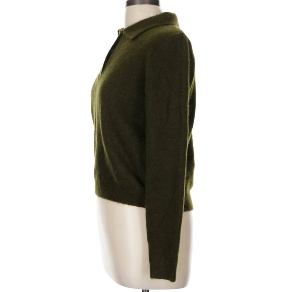 Green Sweater Top - Picture 4 of 5